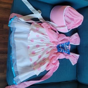 Bo-Beep Dress and Bonnet size 4t